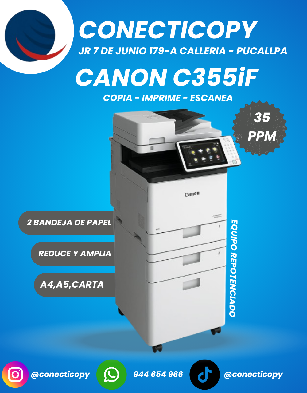 CANON C355iF Fotocopiadora